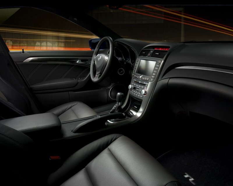 Interior of a Car — Black, Dark, Night