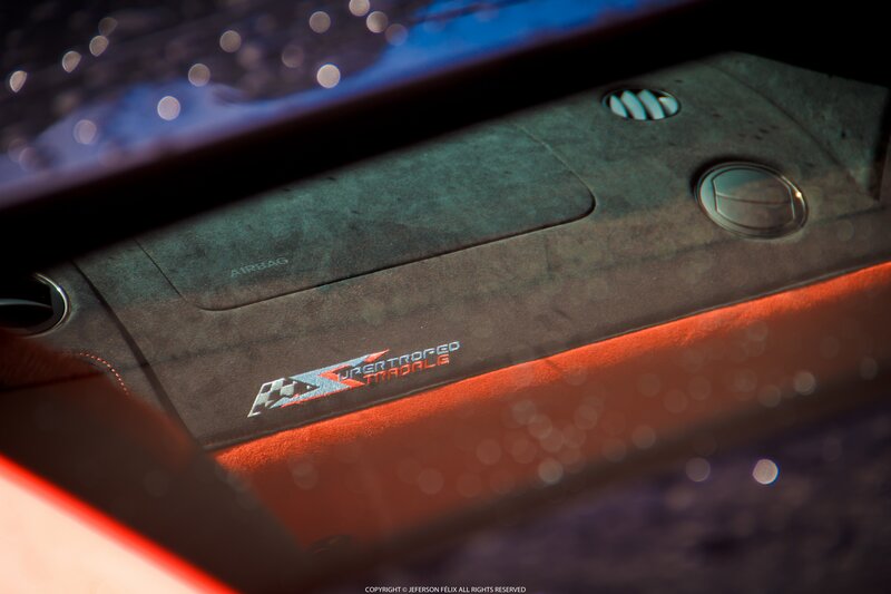 Interior of a Car — Black, Dramatic, Night, Photograph