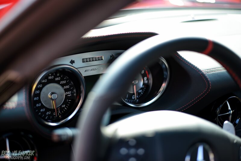 Interior of a Car — Black, Focused