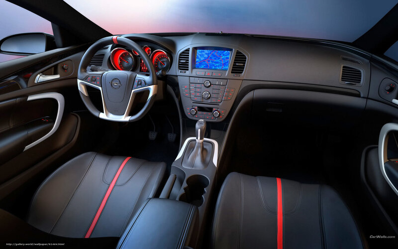Interior of a Car — Black, Modern, Sunset