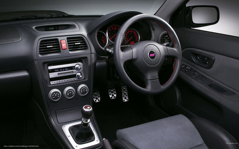 Interior of a Car — Black, Neutral, Photograph, Steering Wheel, Gear Shift, Dashboard