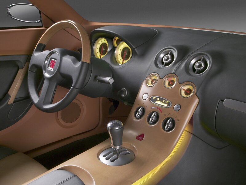 Interior of a Car — Black, Sleek, Modern