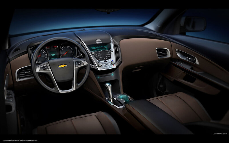Interior of a Car — Brown, Dramatic