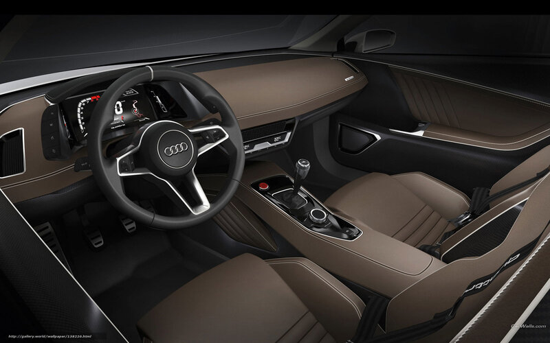 Interior of a Car — Brown, Modern