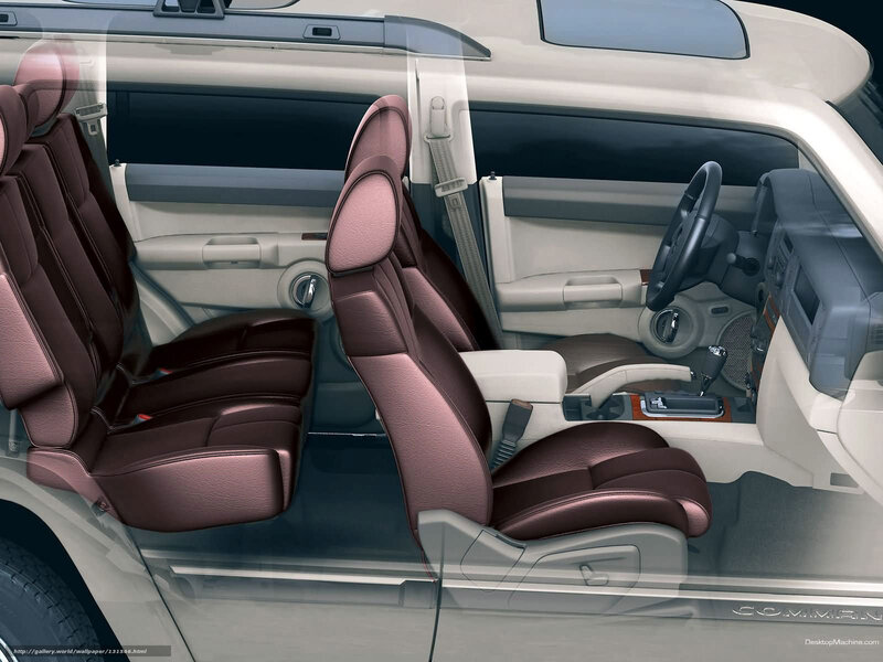 Interior of a Car — Brown, Neutral, 3d Render