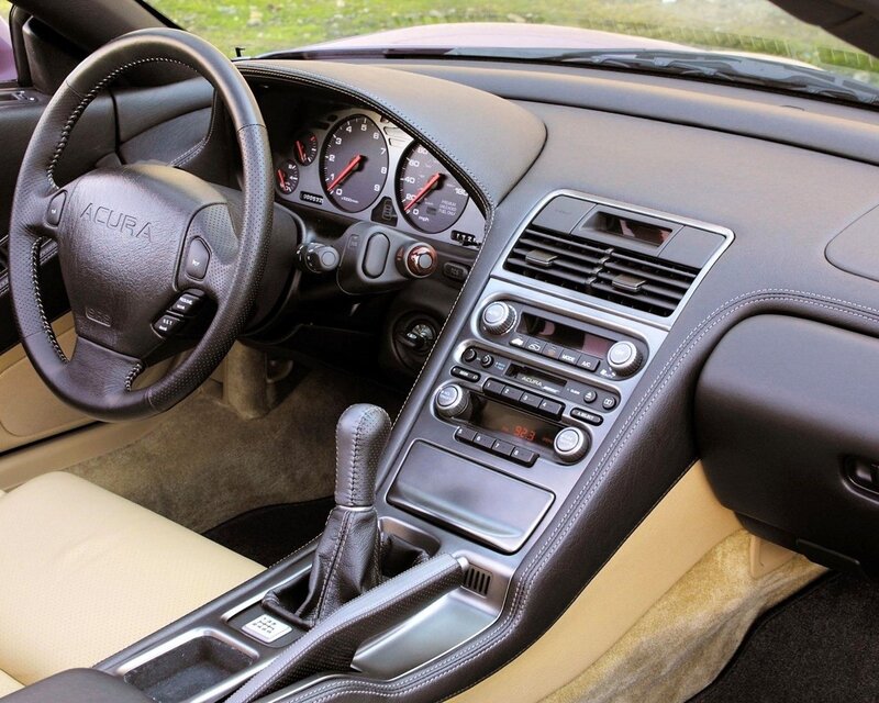 Interior of a Car — Dashboard, Beige
