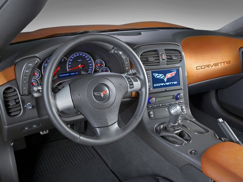 Interior of a Car — Gear Shift, Brown