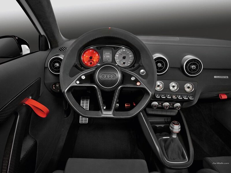 Interior of a Car — Modern, Red