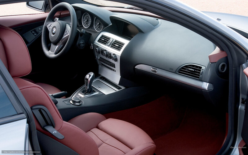 Interior of a Car — Red, Neutral, Photograph