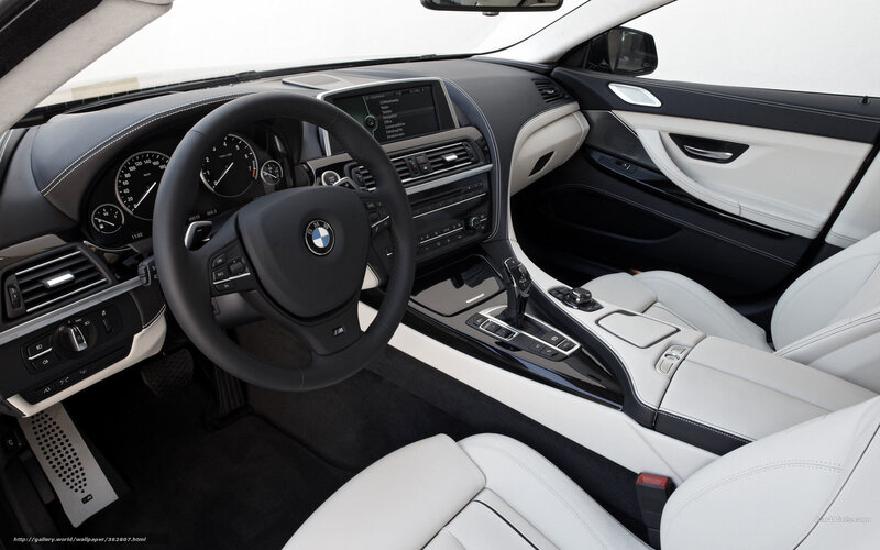 Interior of a Car — White, Modern, Photograph, Steering Wheel, Dashboard