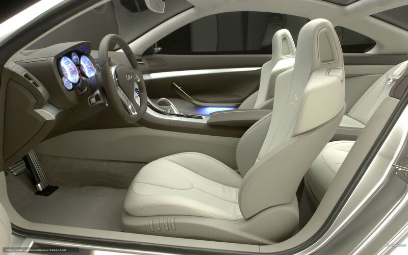 Interior of a Car — White, Modern