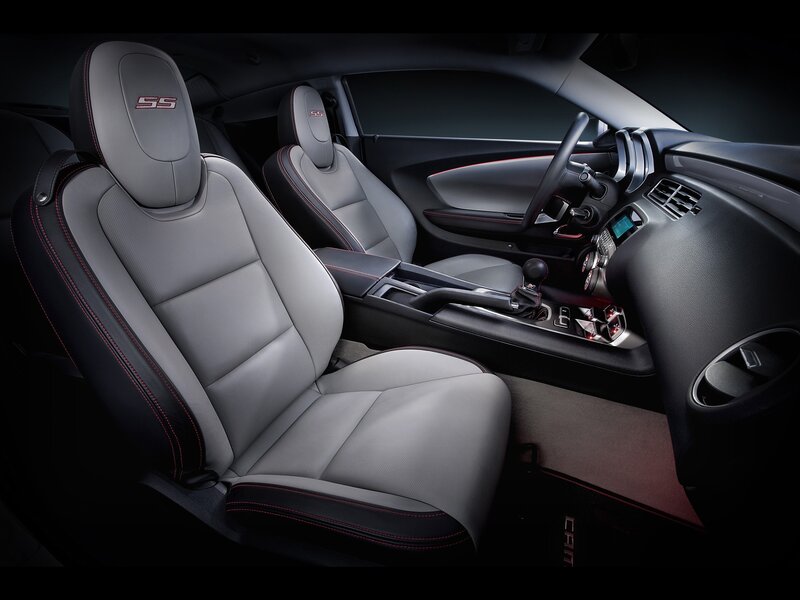 interior of a chevrolet camaro ss