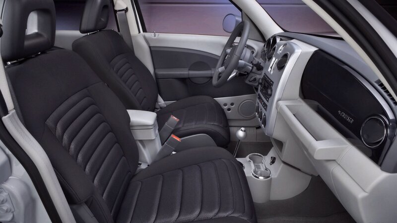 Interior of a Chrysler PT Cruiser