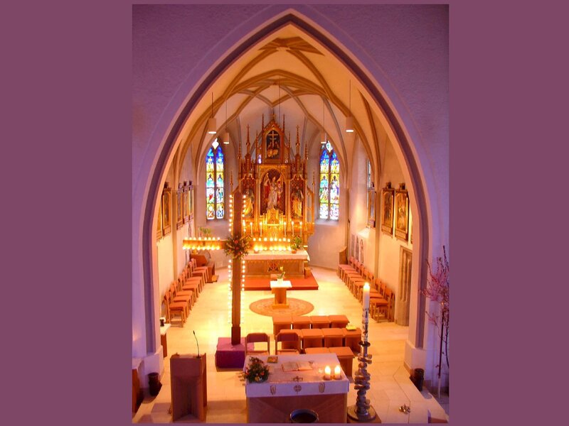 Interior of a church