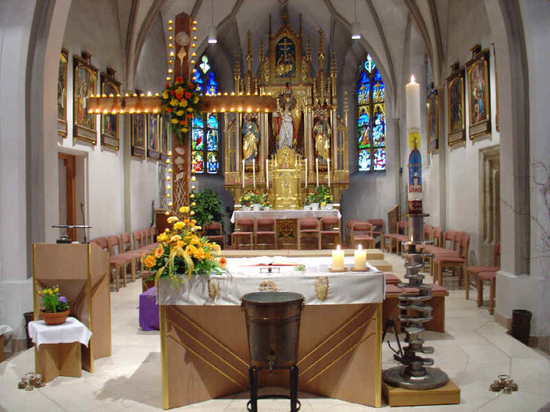 Interior of a church