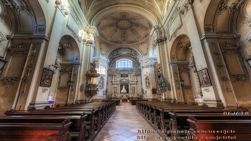 Interior of a Church — Beige