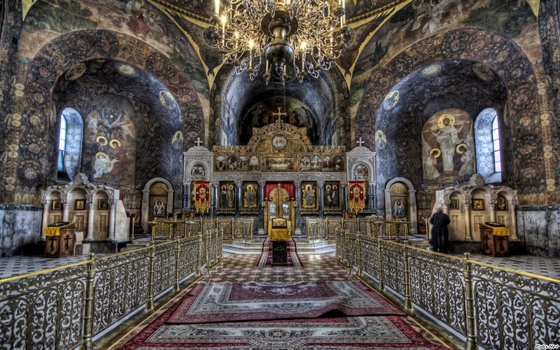 Interior of a Church — Gold