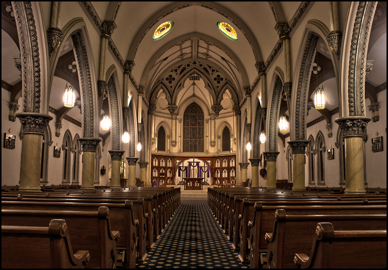 Interior of a church