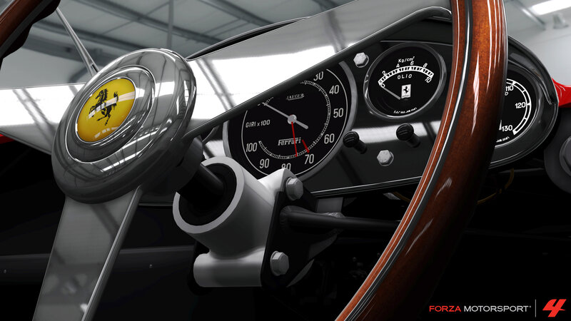 Interior of a Classic Car — Black