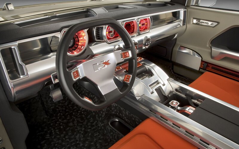 interior of a concept car