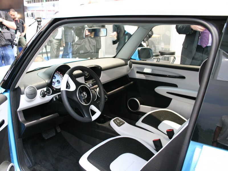 interior of a concept car