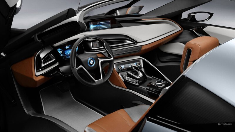 Interior of a Concept Car — Black, Modern