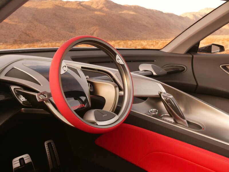 Interior of a Concept Car — Red