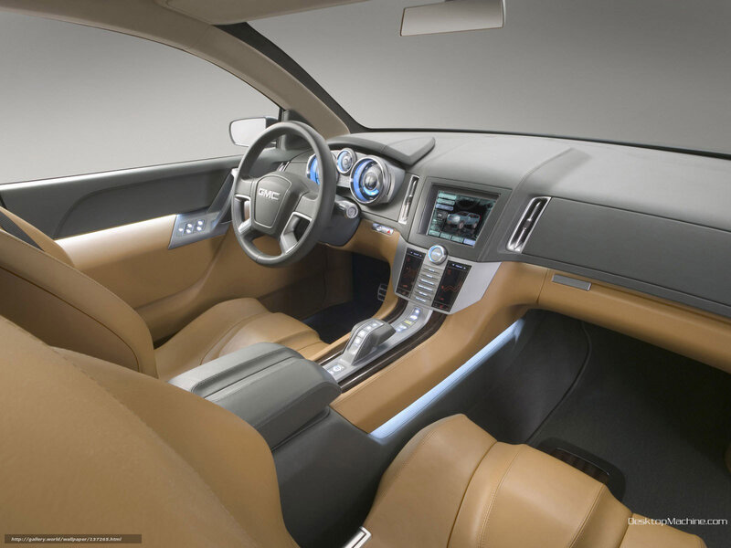 Interior of a Concept Car — Tan