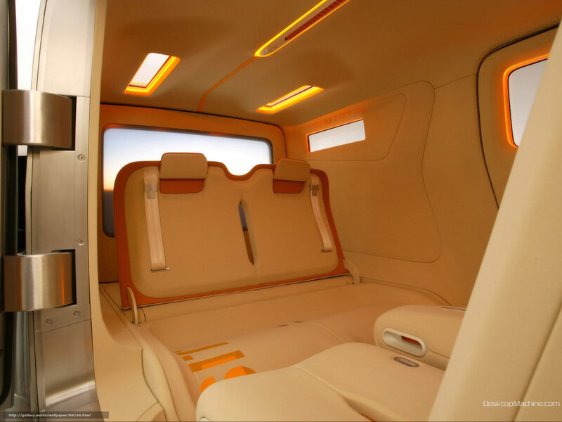 Interior of a Concept Vehicle