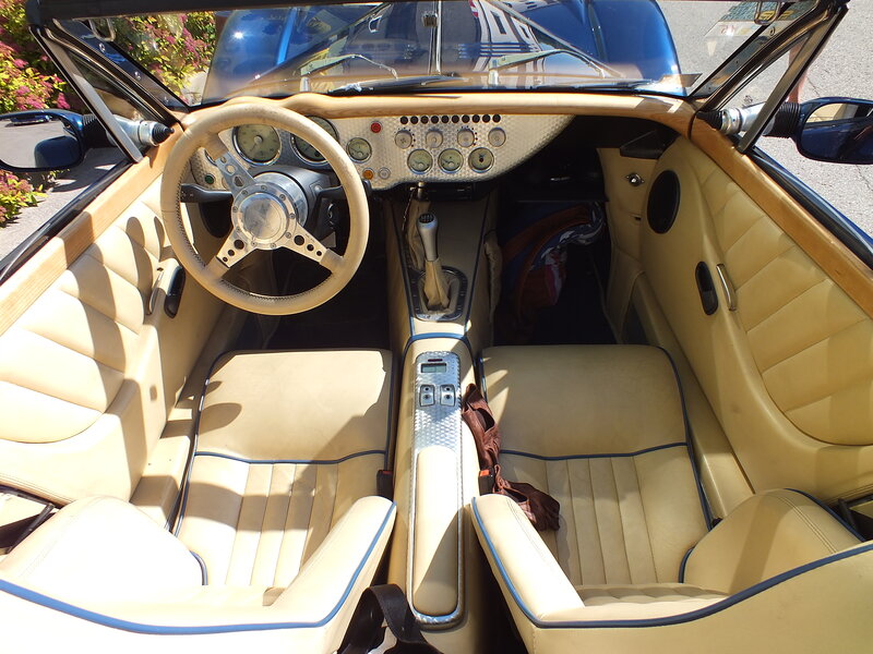 Interior of a Convertible Car — Beige, Calm