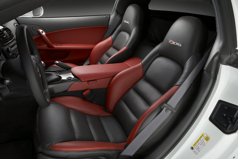 interior of a corvette z06