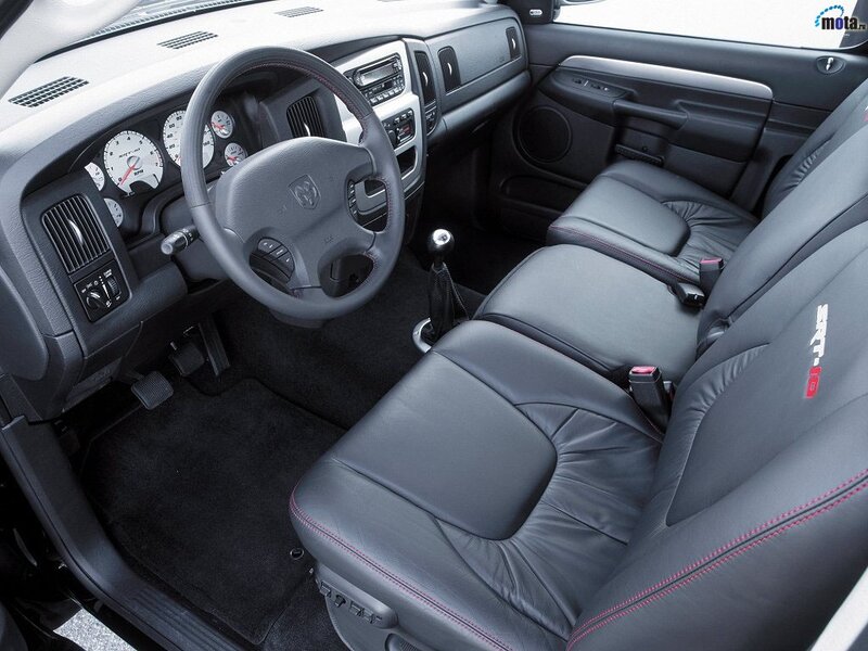 interior of a dodge ram srt-10