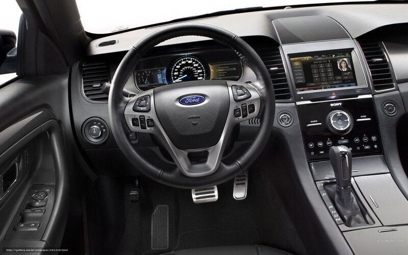 Interior of a Ford Car — Black