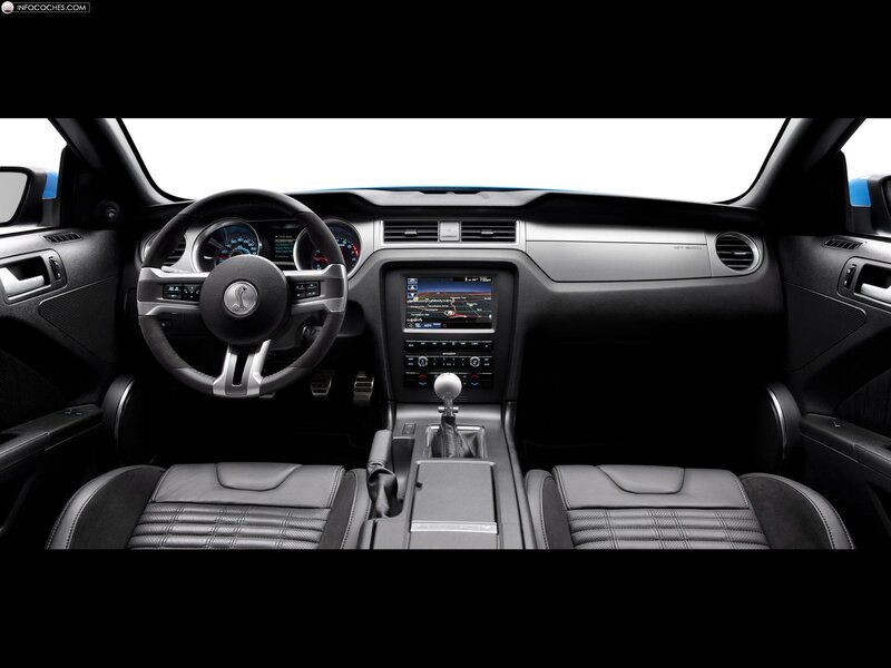 interior of a ford shelby gt500