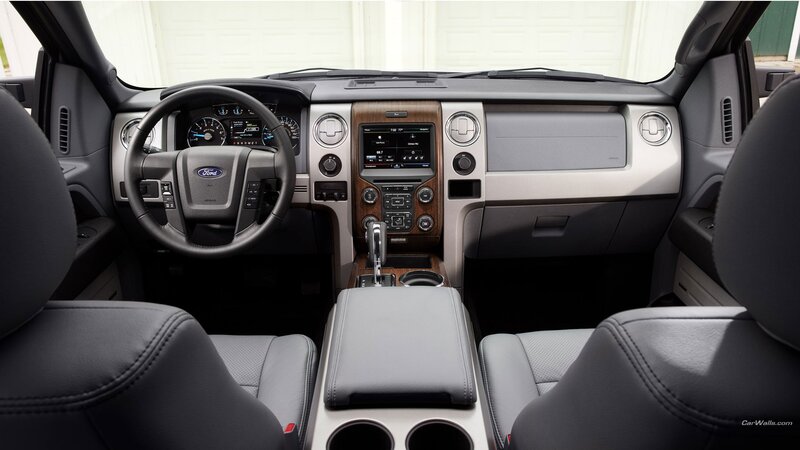 Interior of a Ford Truck