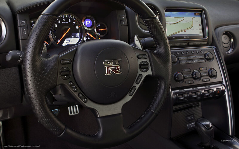 Interior of a GT-R Car