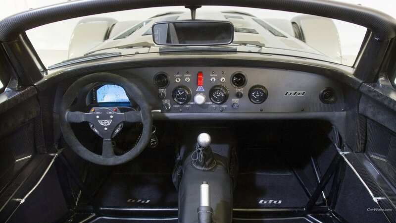 interior of a gto race car