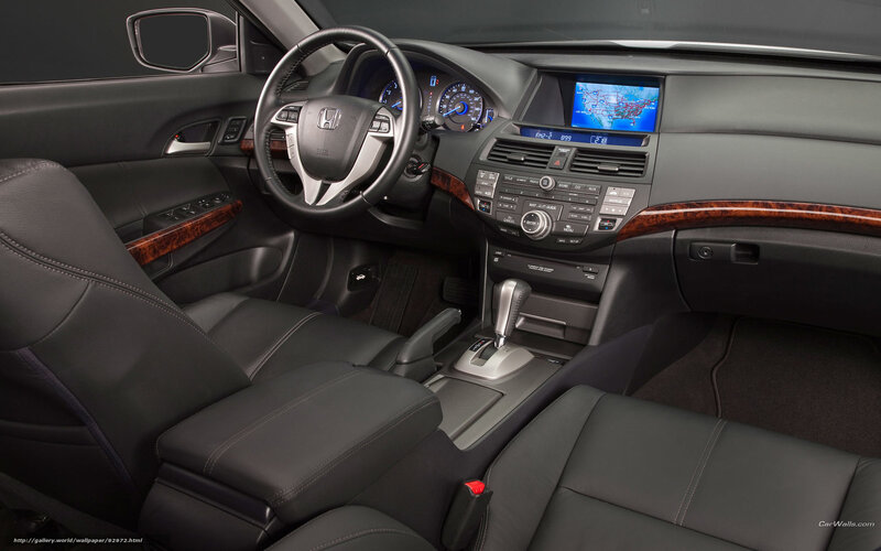 Interior of a Honda Accord