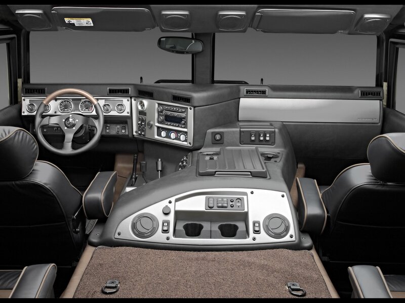 Interior of a Hummer