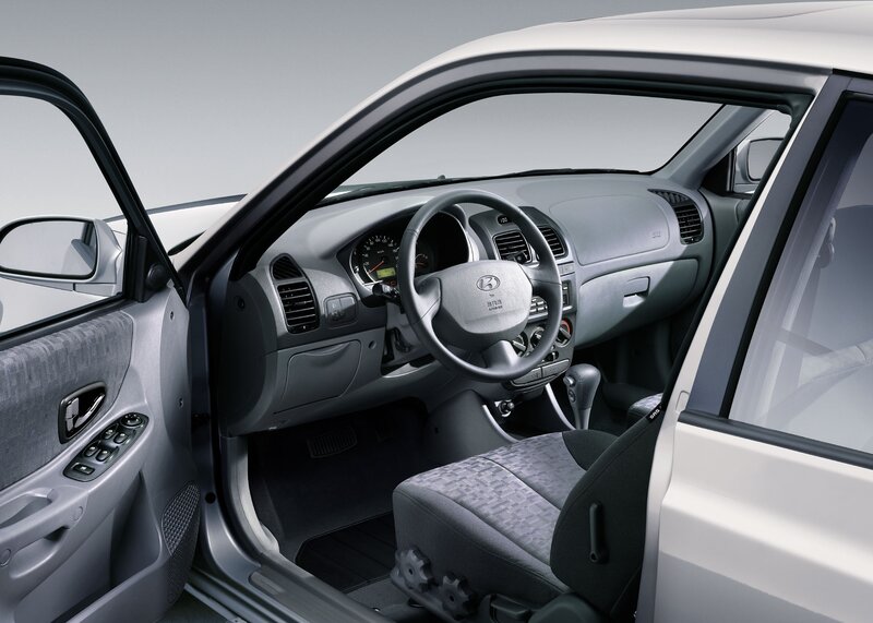 interior of a hyundai car