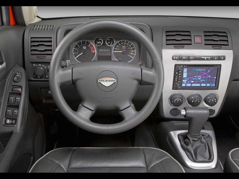 Interior of a KIA RIO
