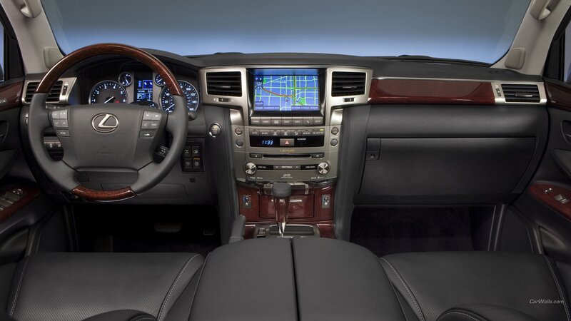 Interior of a Lexus Vehicle