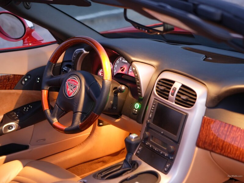 interior of a luxury car