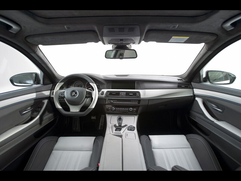 interior of a luxury car