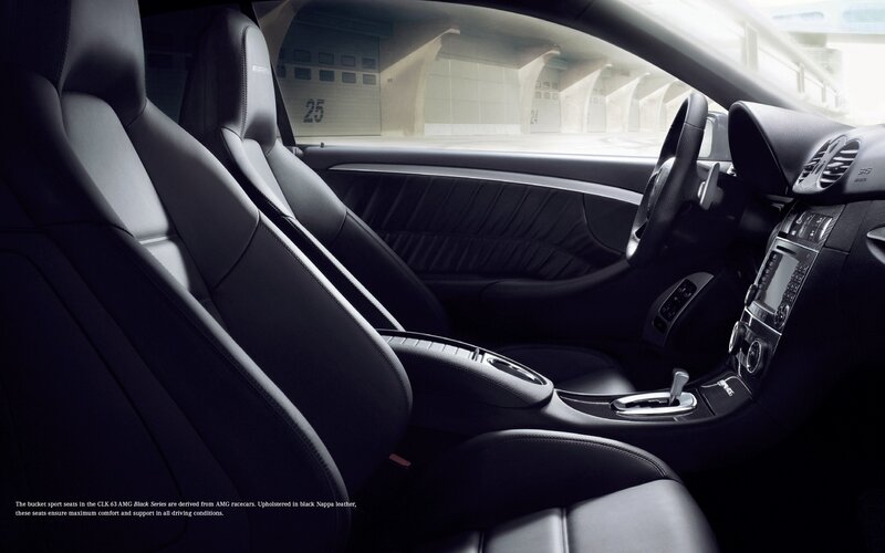 Interior of a luxury car