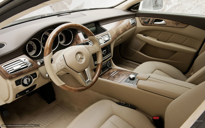 Interior of a Luxury Car — Beige, Calm