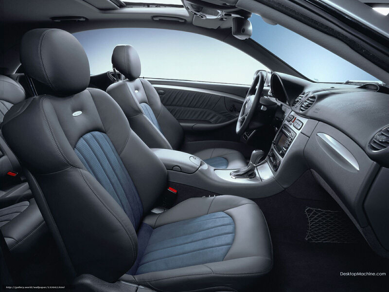 Interior of a Luxury Car — Black, Modern, Photograph, Seats