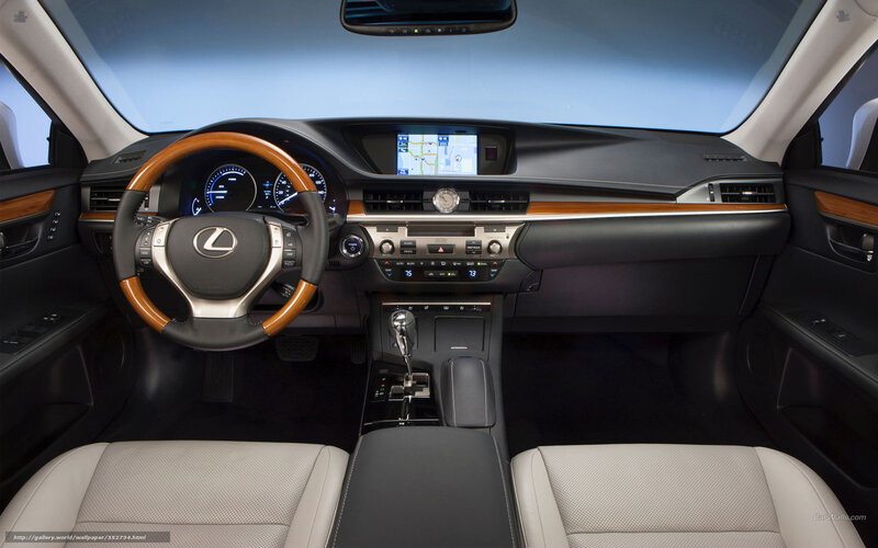 Interior of a Luxury Car — Black, Neutral, Photograph, Steering Wheel, Dashboard