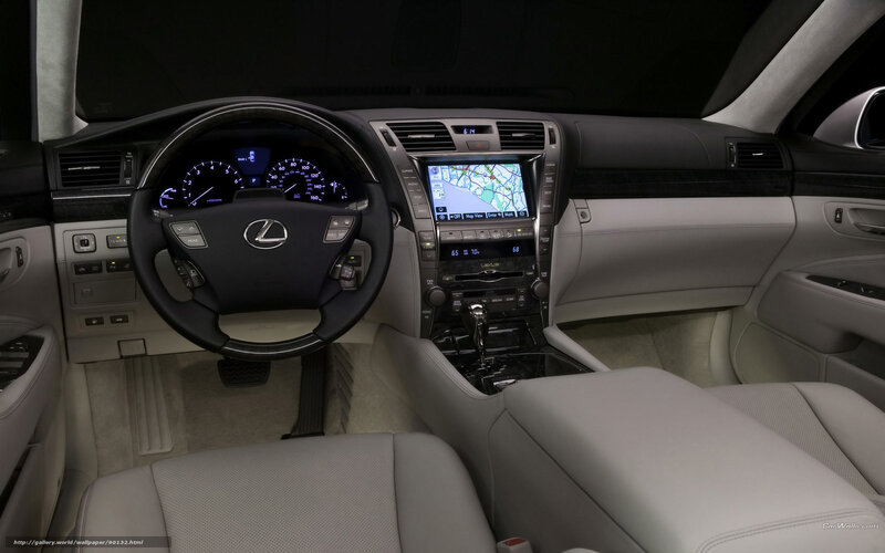 Interior of a Luxury Car — Black, Neutral, Photograph
