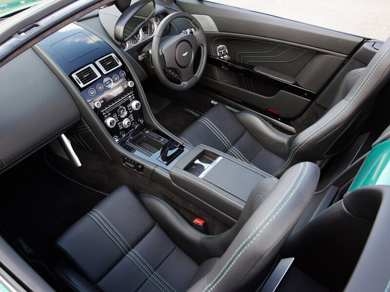 Interior of a Luxury Car — Black, Sophisticated, Photograph